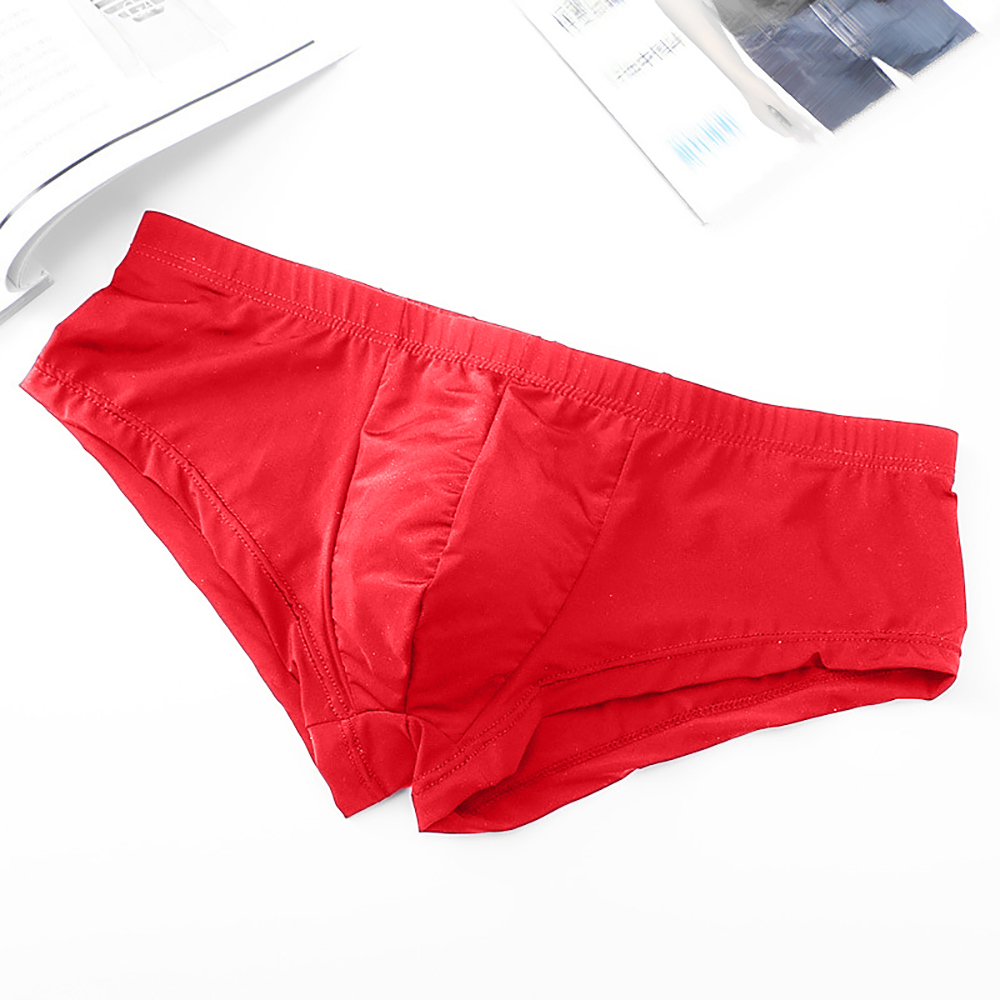 Ice Silk Underwear Boxer Brief - Trunk Breathable Men 评论和价格