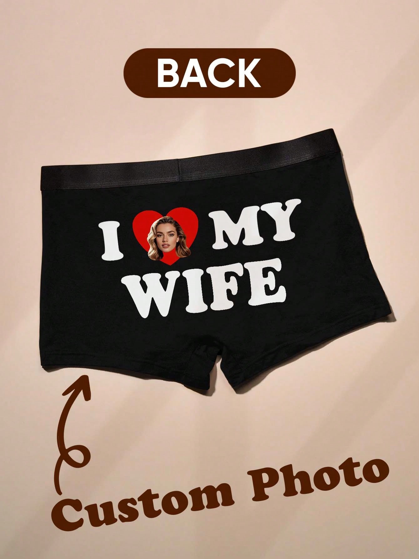 Custom Photo Boxers for Men Pe - Boxer Brief Pack Cotton 评论和价格